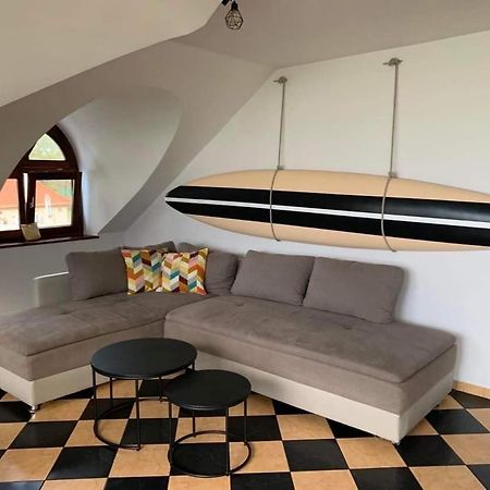 Szines Panorama Apartman Balatonlelle Exteriör bild